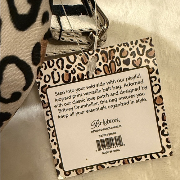Brighton Wild Cat Print Belt Bag - Picture 8 of 10
